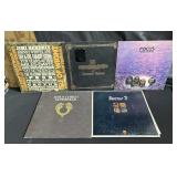 Lot of 5 vintage LPs