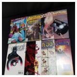 8 vintage Marvel comic books