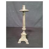 Antique silver plate church candlestick