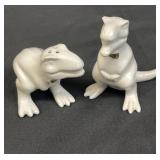 Ceramic T-Rex salt & pepper shakers