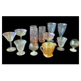 Lot of 13 vintage glasses