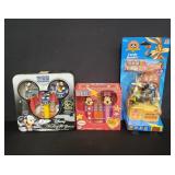 Group of PEZ collectible candy dispensers