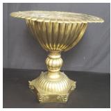 Vintage brass planter
