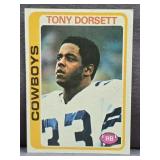 1978 TOPPS #315 TONY DORSETT ROOKIE RC FOOTBALL