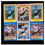 Lot of Dwight Gooden autographed cards