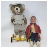 Pair of vintage dolls