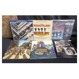 Lot of six Beatles LPs