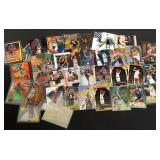 Group of basketball cards, Topps Chrome, Bowman,