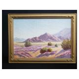 Oil painting on board Charles W. Nicholson