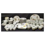 Royal Worcester evesham pattern dinnerware set