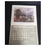 Millard Sheets (Brooklyn Bridge) print for