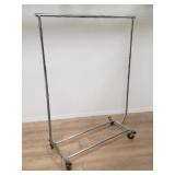 Folding garment rack