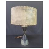 Mid century modern metal table lamp