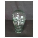 Vintage glass head
