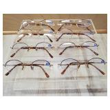 Group of 8 optical glasses, new in bag