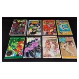 Group of comic books and more