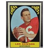 1967 Topps #61 Len Dawson Football Card.