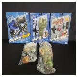 Vintage GI Joe action figure and accessories