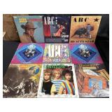 Lot of nine vintage LPs