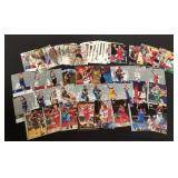 Group of basketball cards, Bowman, Upper Deck,