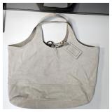 Brunello Cucinelli reversible suede bag made in