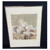 Pencil signed serigraph