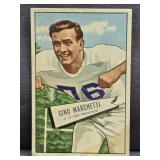1952 Bowman Large #23 Gino Marchetti Football