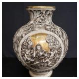 Capodimonte porcelain vase