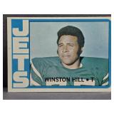 1972 Topps #295 Winston Hill Football Card.