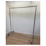 Folding garment rack