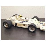 Vintage ceramic Bobby Unser Formula 1 decanter