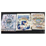 Lot of vintage baseball posters