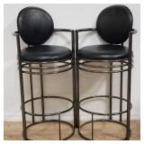 Pair of Design Institute America bar stools