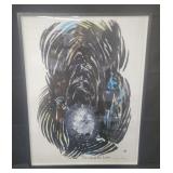 Raymond Pettibon signed, embossed,  and numbered