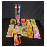 Collection of PEZ candy dispensers