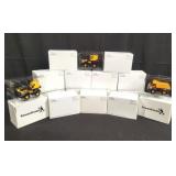 Group of Tonka construction vehicle models