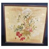 Antique fire screen panel