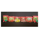 Group of Hallmark Keepsake Tonka ornaments