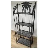 Vintage iron collapsible baker