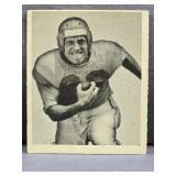 1948 BOWMAN #38 PATRICK "PAT" WEST FOOTBALL CARD.