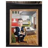 Signed Philip Slien oil painting (Cameron