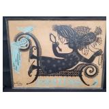 Bjorn Wiinblad "Vanitas" lithograph