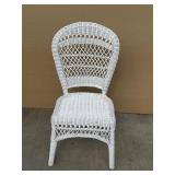 Vintage wicker chair