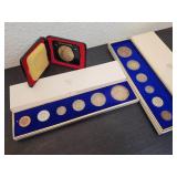 Vintage Canadian coin sets, Canada silver dollar