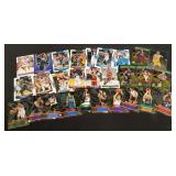 Group of basketball cards, Topps Chrome, D