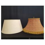 Pair of lamp shades