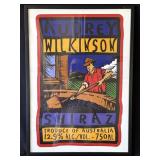 Framed Audrey Wilkinson poster