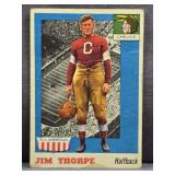1955 TOPPS ALL-AMERICAN #37 JIM THORPE FOOTBALL