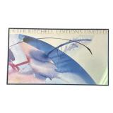 Framed Peter Kitchell limited edition print