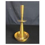 Mid century modern style brass candlestick